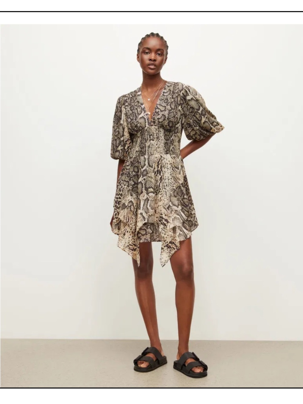 ALLSAINTS Ciara Noche Mini Dress